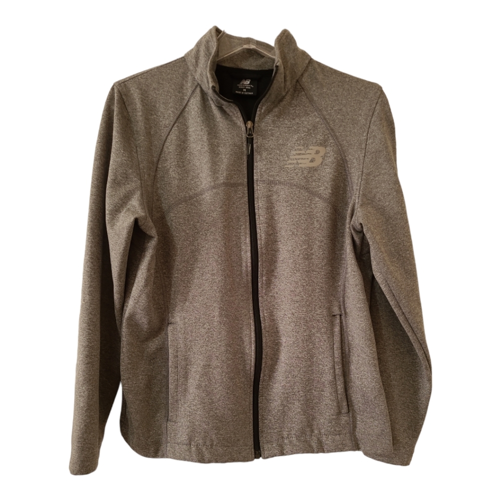 New Balance Grey Full Zip Jacket  Size M